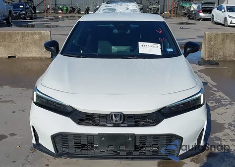 2025 Honda Civic Sport из США, поврежденный, VIN 2HGFE2F5XSH565494